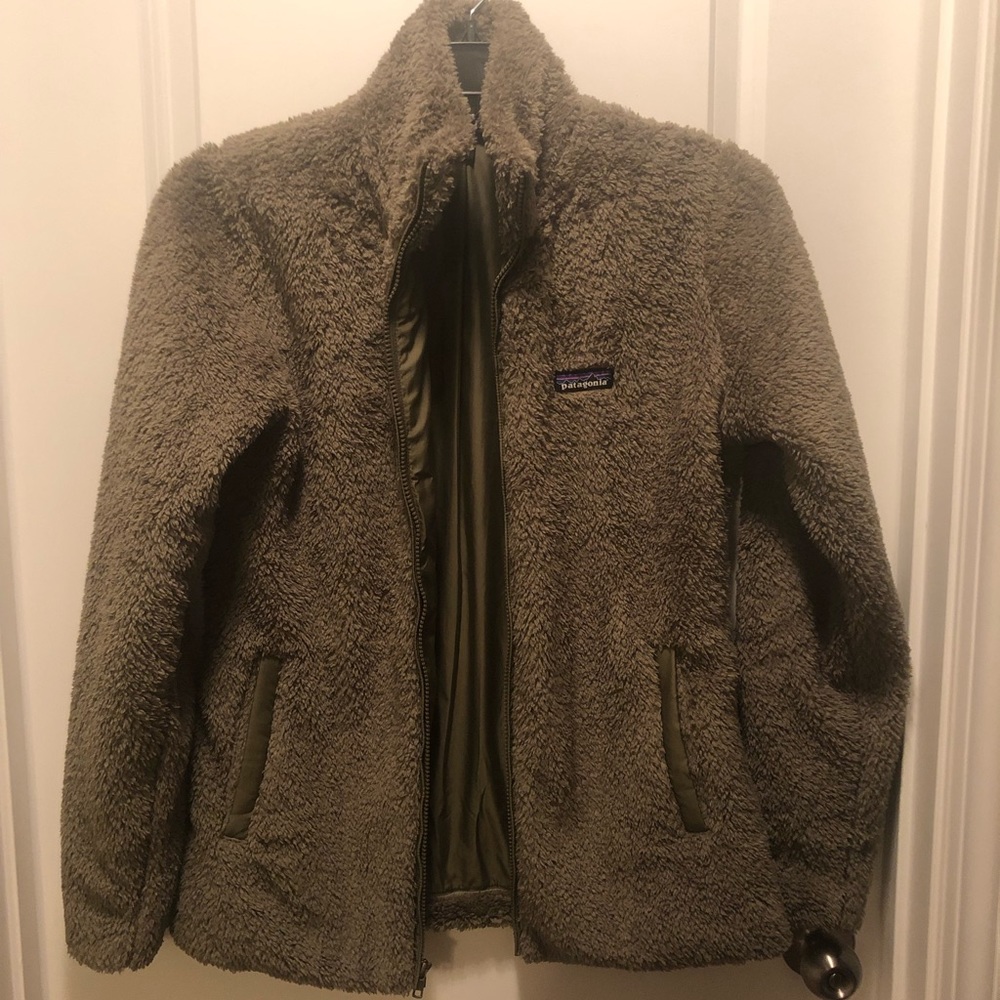 Patagonia Olive Fleece Jacket